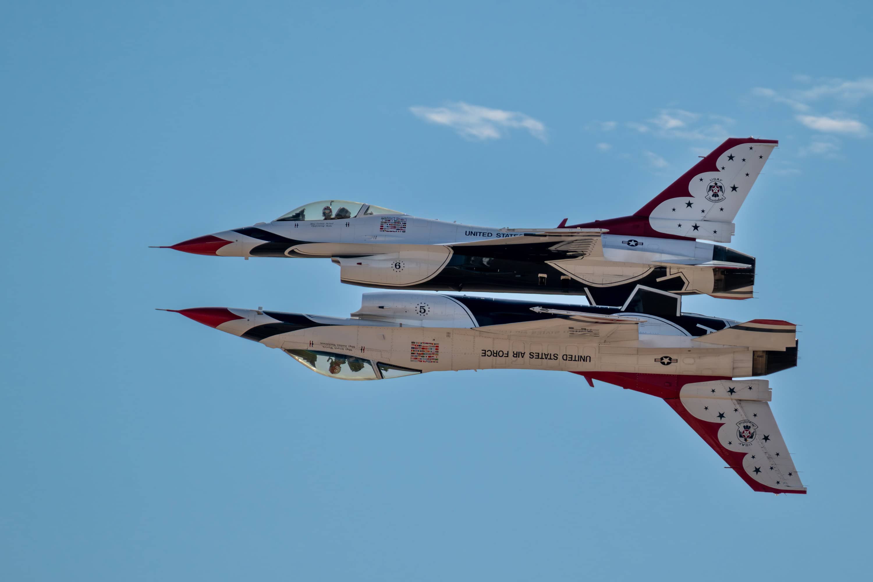 USAF Thunderbirds, Mirror Formation, Thunder and Lightning Over Arizona